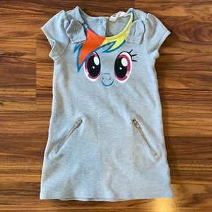 H&M Rainbow Dash dress 2-4T